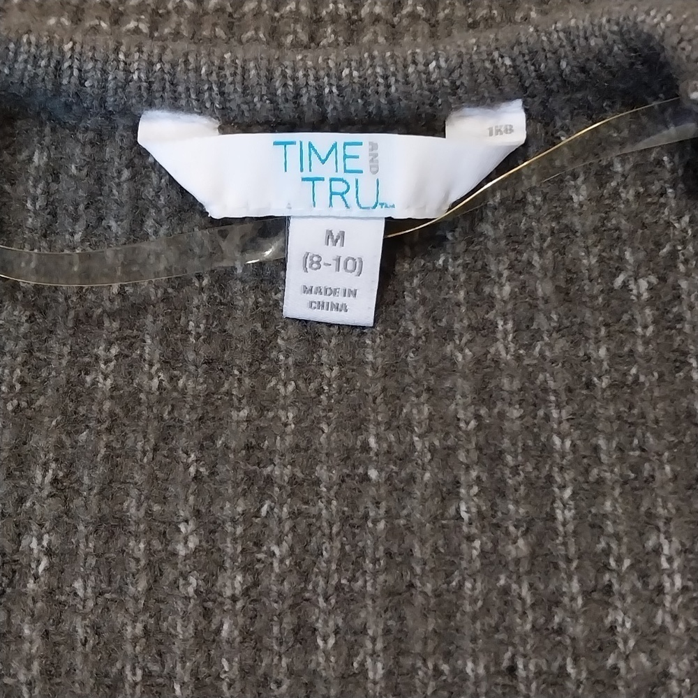 🥶🥶🥶BOGOHO 🥶🥶🥶Time and Tru Women's Cardigan Sweater-M - Picture 11 of 11
